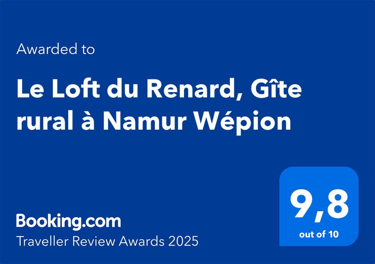 Le Loft Du Renard, Gite Rural A Namur Wepion Εξωτερικό φωτογραφία